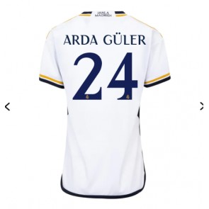 Real Madrid Arda Guler #24 Hemmatröja Kvinnor 2023-24 Kortärmad